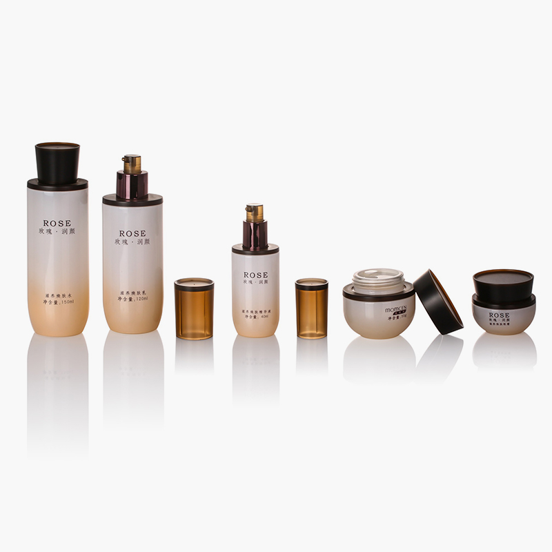 14A-Series Thick Bottom Glass Cosmeitc Lotion Bottle